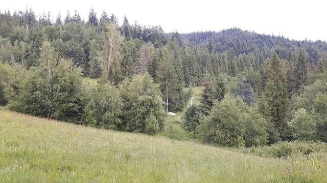 Виллы Bacówka w sercu gór - dom z bali w Gorcach Лопушна-176
